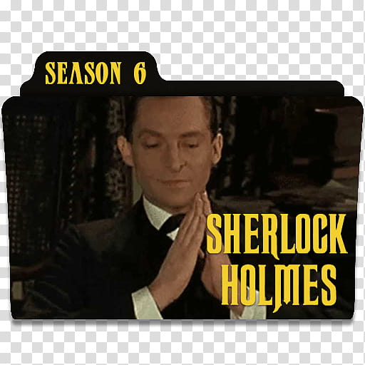 The Adventures of Sherlock Holmes Folder Icon , Sherlock Holmes, Season  transparent background PNG clipart