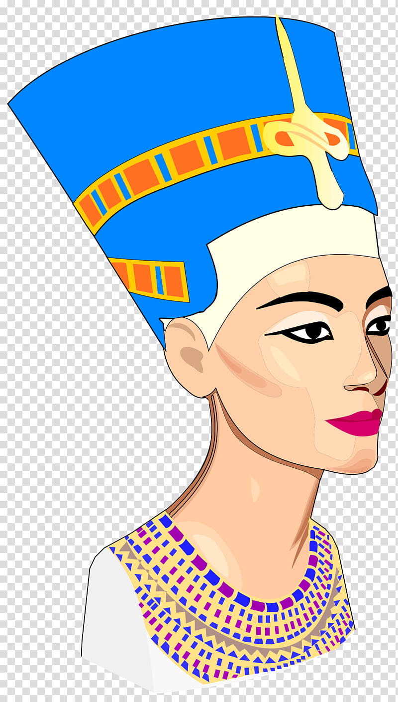 Hat, Nefertiti, Nefertiti Bust, Ancient Egypt, Pharaoh, Art Of Ancient Egypt, Drawing, Akhenaten transparent background PNG clipart