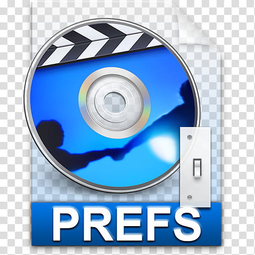 TransFile for iDvd, Preferences icon transparent background PNG clipart