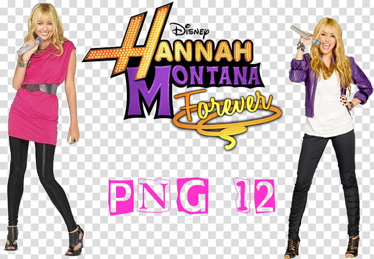 Hannah Montana Forever, Miley Cyrus as Hannah Montana transparent background PNG clipart