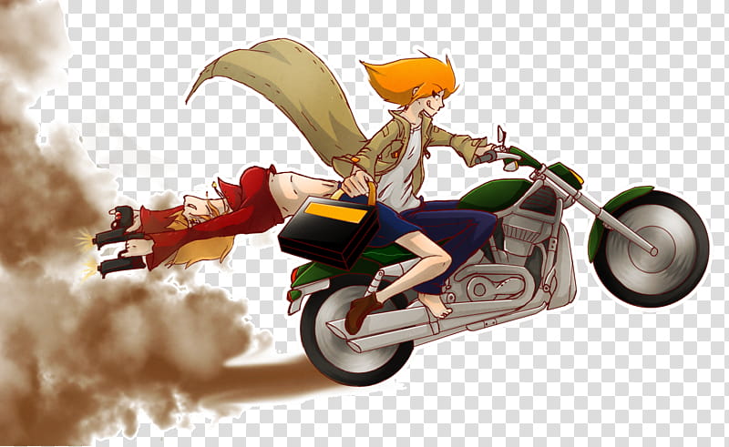  Malos hábitos, personaje de anime masculino de pelo naranja montando motocicleta PNG Clipart PNGOcean