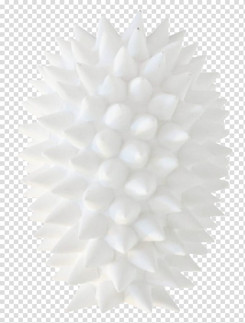 white spiky toy transparent background PNG clipart