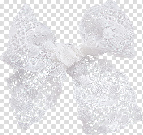 white lace bow transparent background PNG clipart