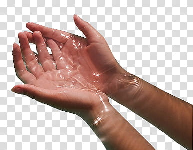 MEGA TUMBLR AESTHETIC GRUNGE, person getting water using hands transparent background PNG clipart