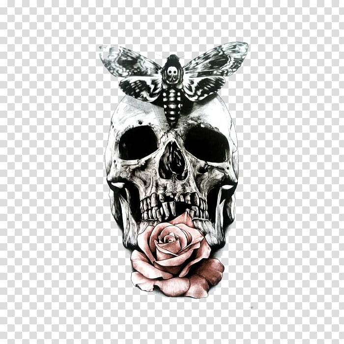 Png Free Library Sumptuous Skull Png Transparent Free - Skull Tattoo Png  2018, Png Download - 1187x1055(#1266) | PNG.ToolXoX.com