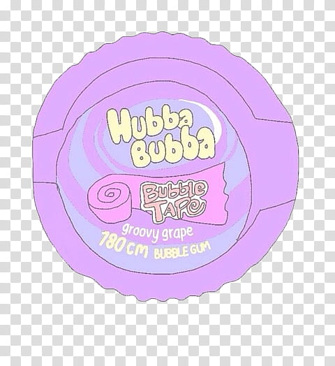 overlays, Hubba Bubba bubble tape transparent background PNG clipart