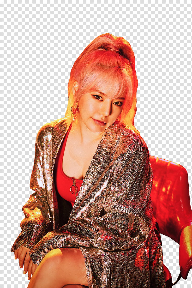 SUNNY SNSD HOLIDAY NIGHT , smiling woman sitting on the chair transparent background PNG clipart