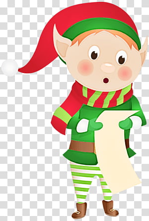 Christmas elf,  Cartoon, Christmas 
, Happy transparent background PNG clipart thumbnail