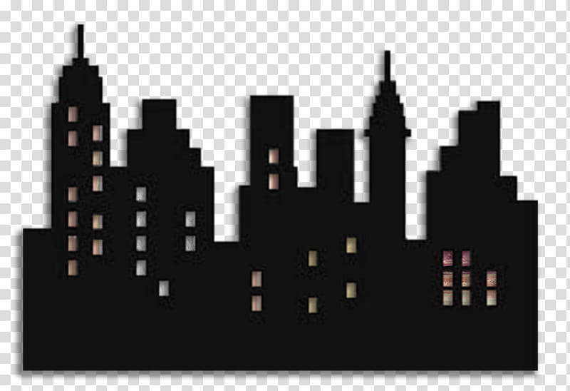 New York City, Silhouette, Skyline, Drawing, Human Settlement, Cityscape, Skyscraper, Metropolis transparent background PNG clipart