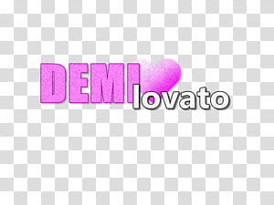 Demi lovato Texto transparent background PNG clipart thumbnail