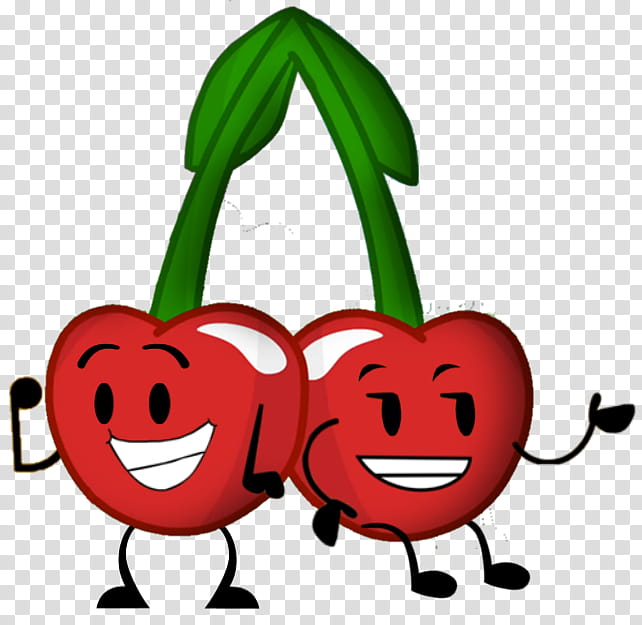 Cherries, Maraschino Cherry, Character, Inanimate Insanity, Cartoon, Plant, Fruit, Happy transparent background PNG clipart