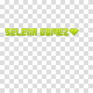 Texto Selena Gomez transparent background PNG clipart thumbnail