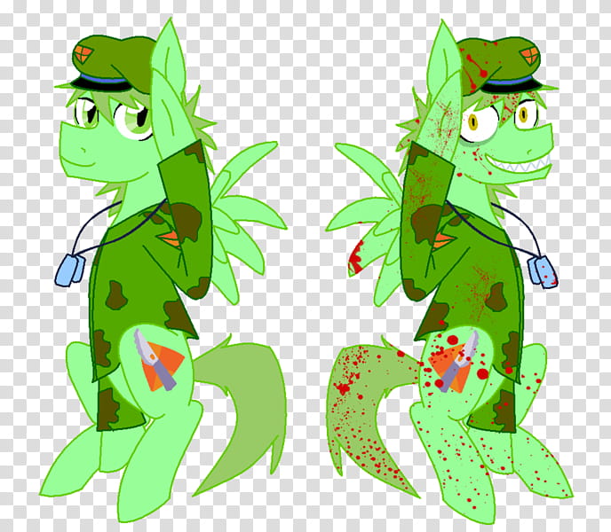 Princess Cadance, Flippy, Pony, Artist, Happy Tree Friends, Green, Cartoon, Tail transparent background PNG clipart