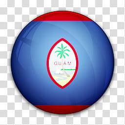 World Flag Icons, flag of Guam transparent background PNG clipart