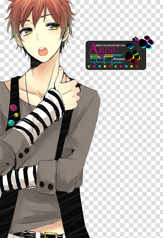Renders N, male anime transparent background PNG clipart