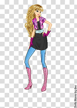 My Doll From Dollz Mania , blonde-hair girl doll illustration transparent background PNG clipart