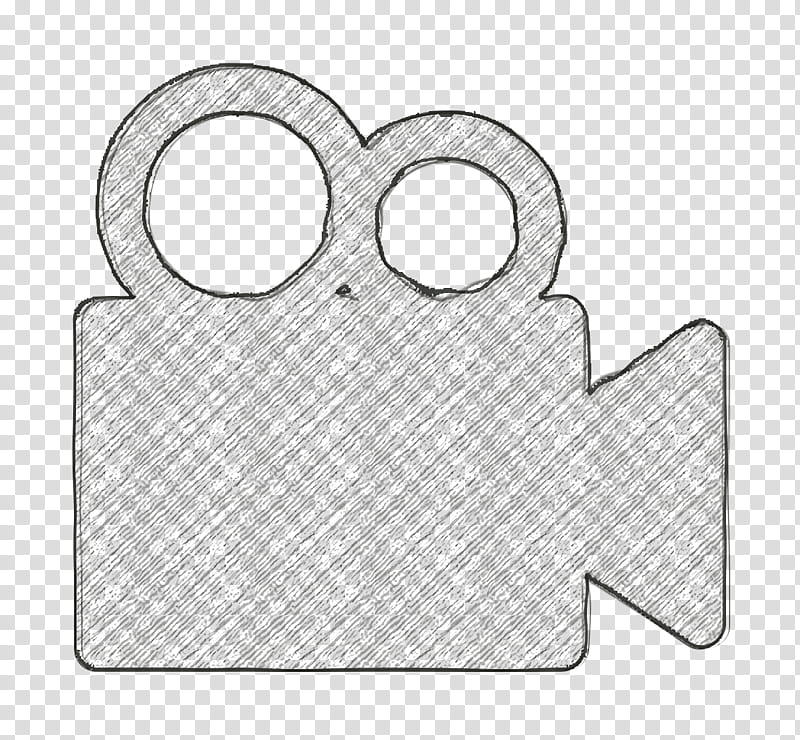 camera icon film icon movie icon, Icon, Video Icon, Metal transparent background PNG clipart