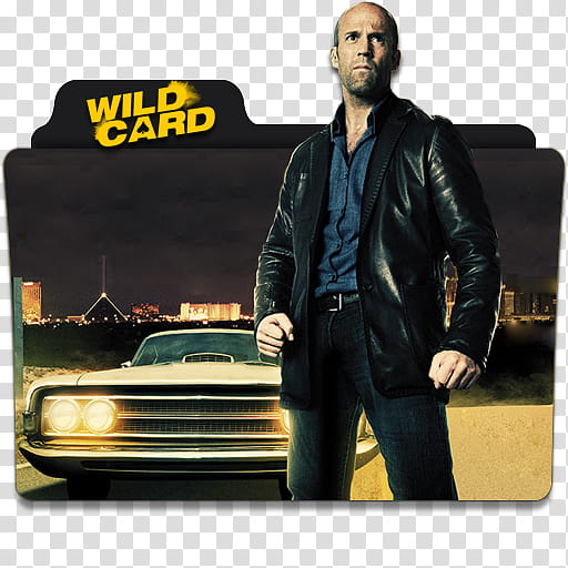 Jason Statham Movie Collection Folder Icon , Wild Card v transparent background PNG clipart