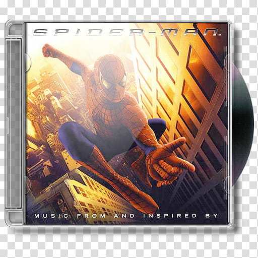 CDs  Spider Man Soundtrack Albums, Spider-Man  transparent background PNG clipart