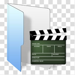 iKons s, clapperboard folder icon transparent background PNG clipart
