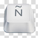 Keyboard Buttons, Ñ keyboard keycap illustration transparent background PNG clipart