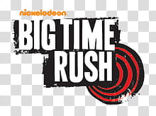 logos de series, big time rush text overlay transparent background PNG clipart