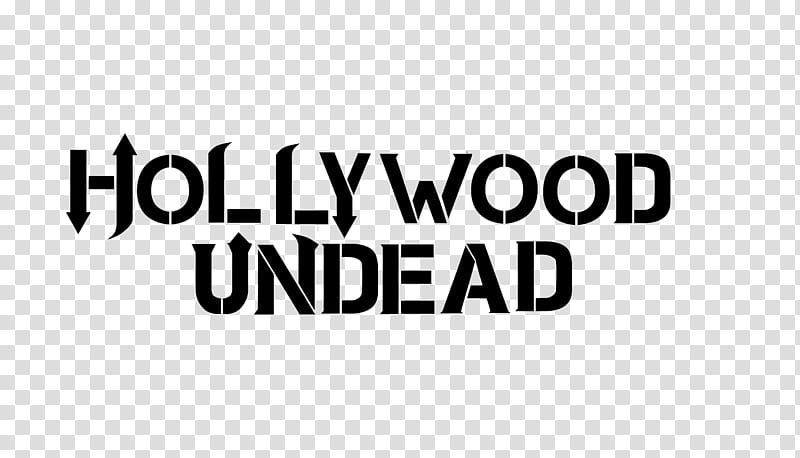 Hollywood Undead Logo, black Hollywood Undead transparent background PNG clipart