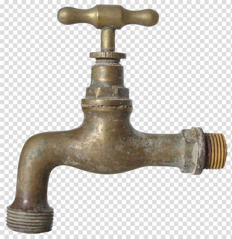 Tap  HQ, brass-colored faucet transparent background PNG clipart