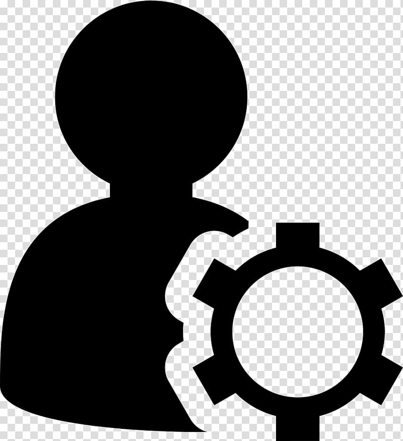 Games Icon, System Administrator, Icon Design, User, Data, Database Administrator, Symbol, Blackandwhite transparent background PNG clipart