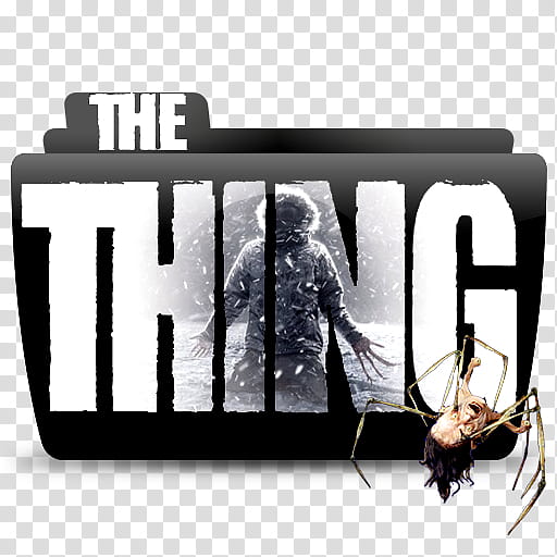 UPDATED The Thing movie folder icons ColorFlow, The Thing V transparent background PNG clipart