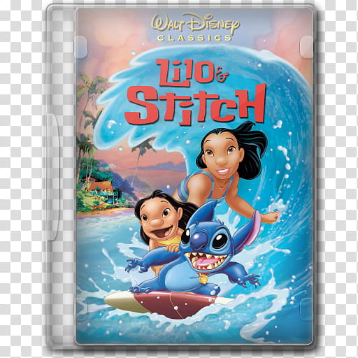 the BIG Movie Icon Collection L, Lilo & Stitch transparent background PNG clipart