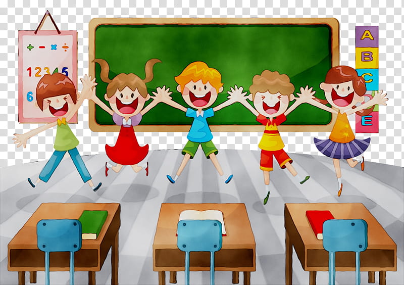 Classroom, Student, School
, Cartoon, National Primary School, Education
, Teacher, Table transparent background PNG clipart