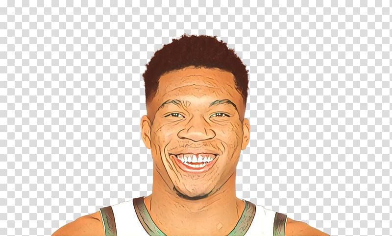 Giannis Antetokounmpo, Nose, Milwaukee Bucks, Cheek, Forehead, Jaw, Eyebrow, Mouth transparent background PNG clipart