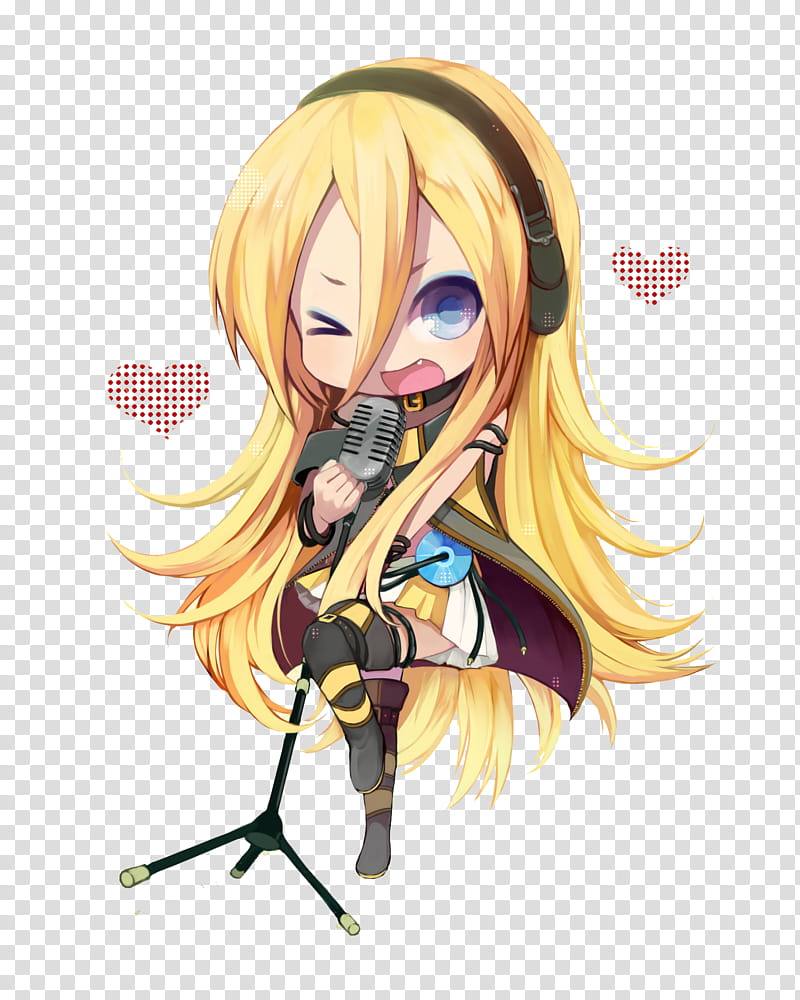 Lily Vocaloid Chibi transparent background PNG clipart