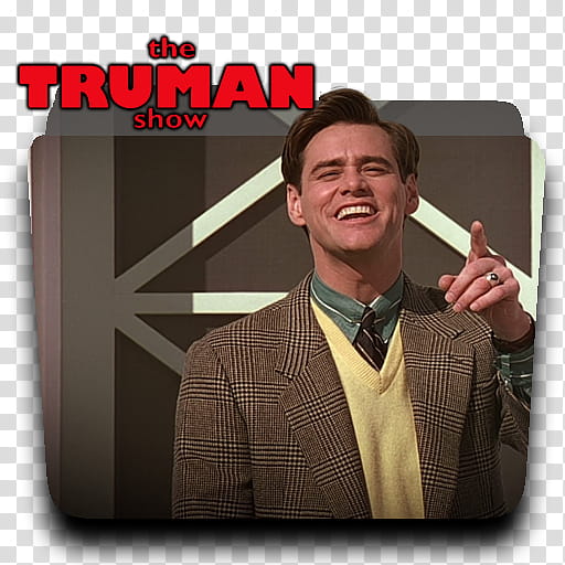 Jim Carrey Movies Icon , The Truman Show v transparent background PNG clipart