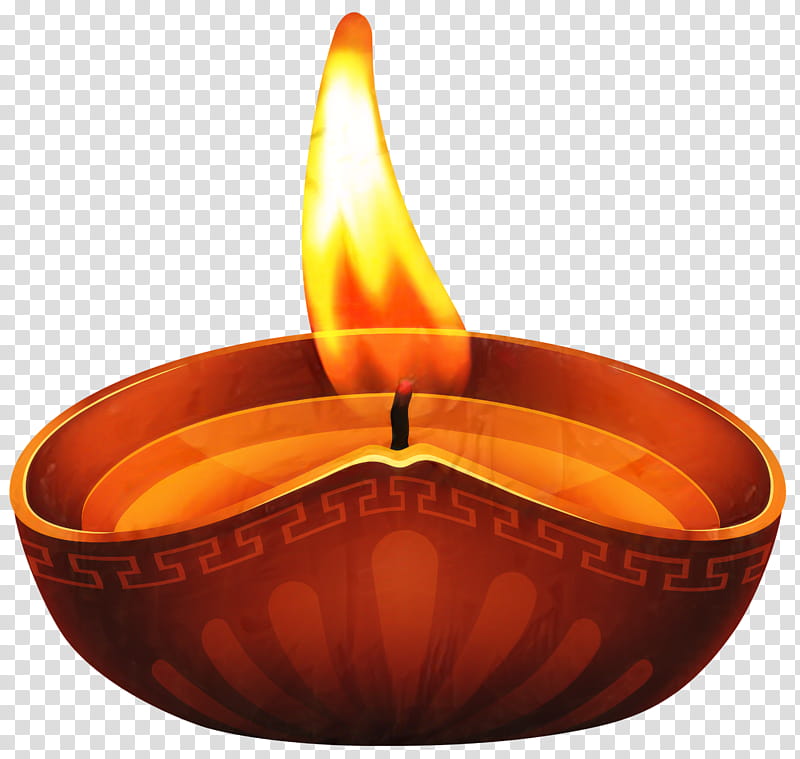 Diwali Light, Diya, Candle, Oil Lamp, Electric Light, Lighting, Orange, Bowl transparent background PNG clipart