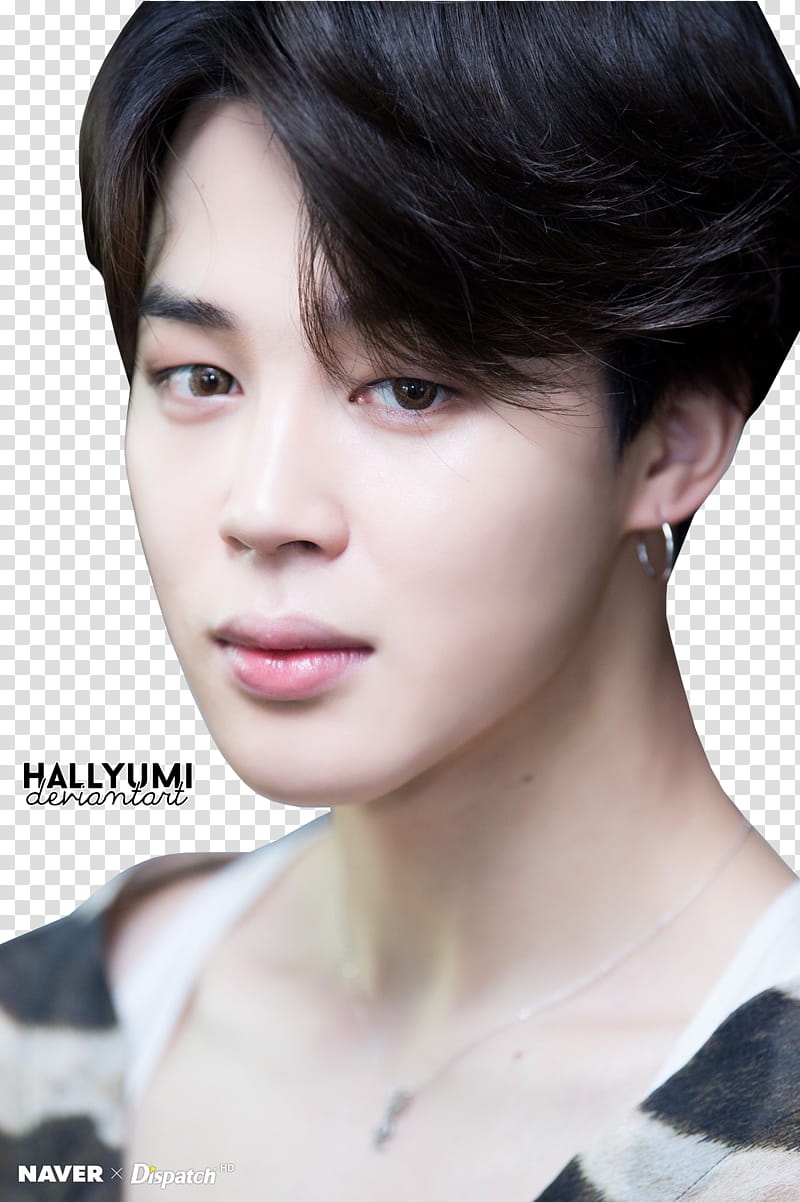 Jimin BBMAs , Hallyumi man wearing black and gray striped shirt transparent background PNG clipart