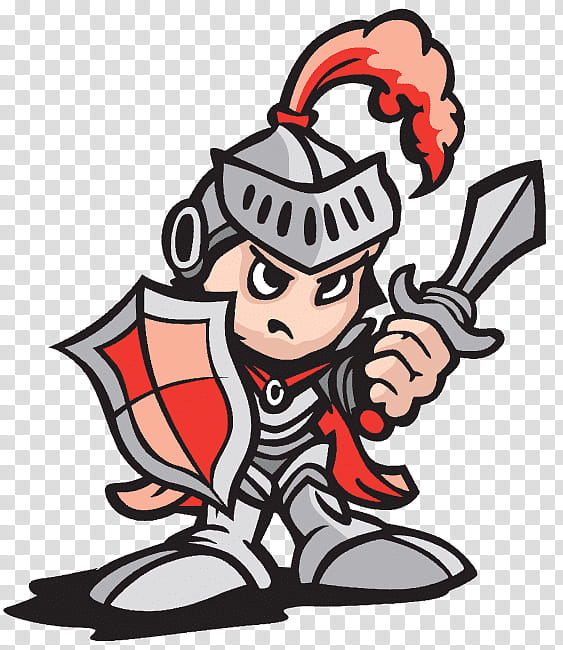 Mascot Logo, Knight, Drawing, Cartoon, Warrior, Male, Thumb, Sticker transparent background PNG clipart