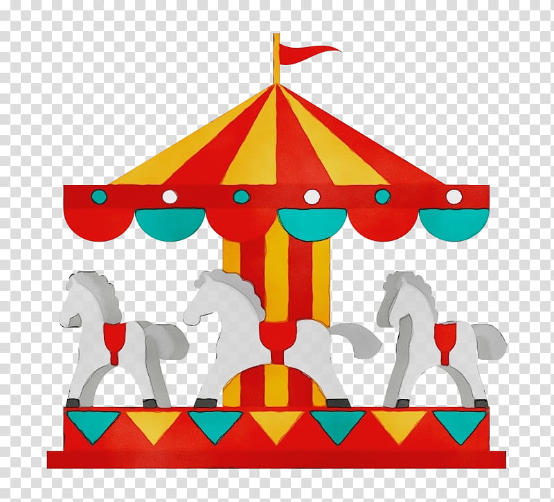 Carnival, Watercolor, Paint, Wet Ink, Traveling Carnival, Attraction, Carousel, Amusement Park transparent background PNG clipart