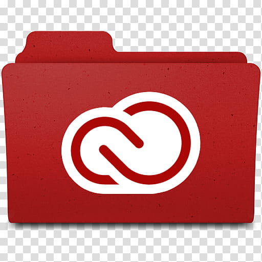 Folder icon for Adobe Creative Cloud, creative-cloud-folder-x transparent background PNG clipart