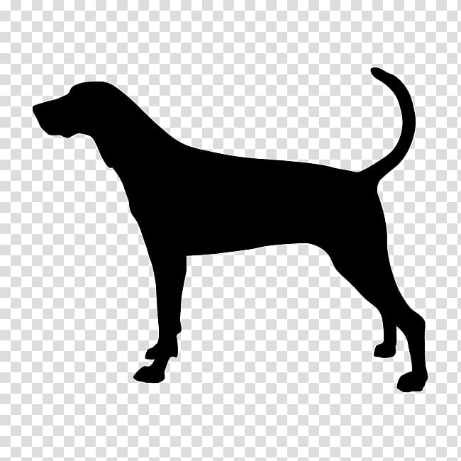 Cartoon Dog, Treeing Walker Coonhound, Redbone Coonhound, Bluetick
