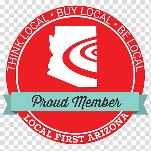 Circle Logo, Local First Arizona, Tucson, Flagstaff Az, Text, Line, Area, Sign transparent background PNG clipart