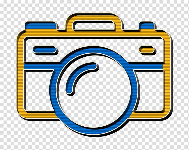 camera icon holiday icon icon, Icon, Yellow, Symbol transparent background PNG clipart