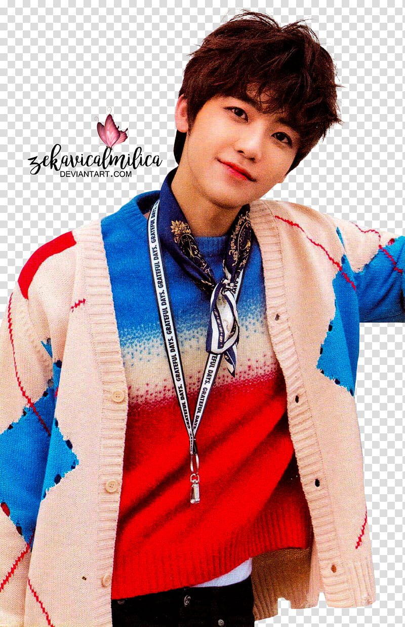 NCT Jaemin  Season Greetings, man smiling with text overlay transparent background PNG clipart