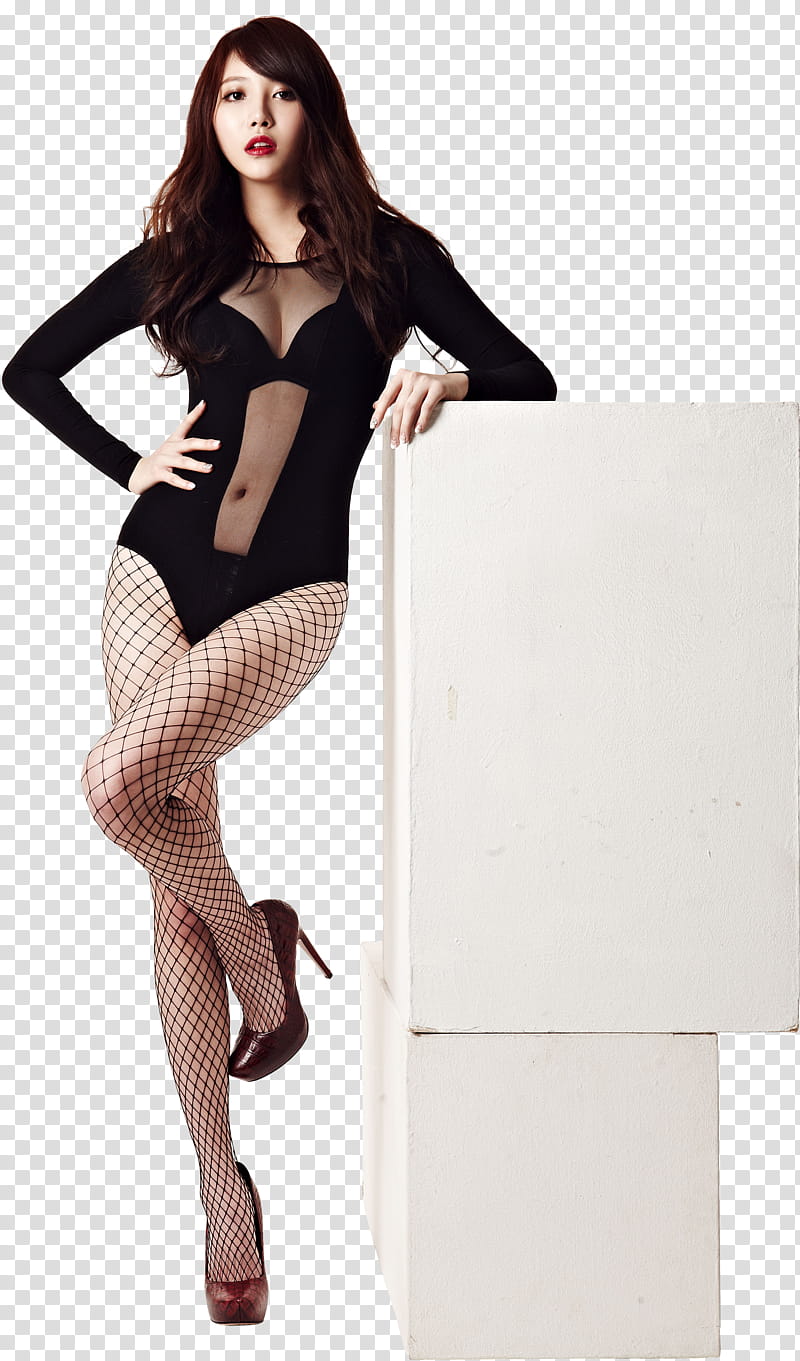 Yura Girl Day Render, woman in black body ing transparent background PNG clipart
