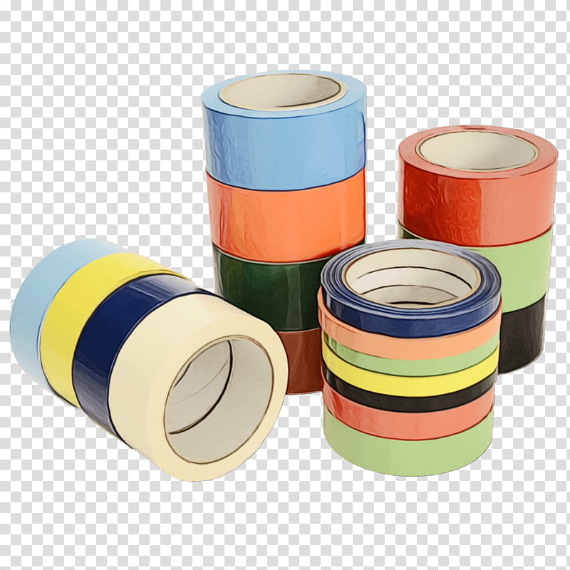 Masking tape, Watercolor, Paint, Wet Ink, Yellow, Electrical Tape, Gaffer Tape, Adhesive Tape transparent background PNG clipart
