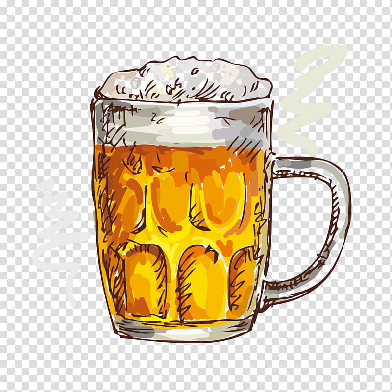 Beer, Tea, Hops, Common Hop, Malt, Drink, Alcoholic Beverages, Drawing transparent background PNG clipart
