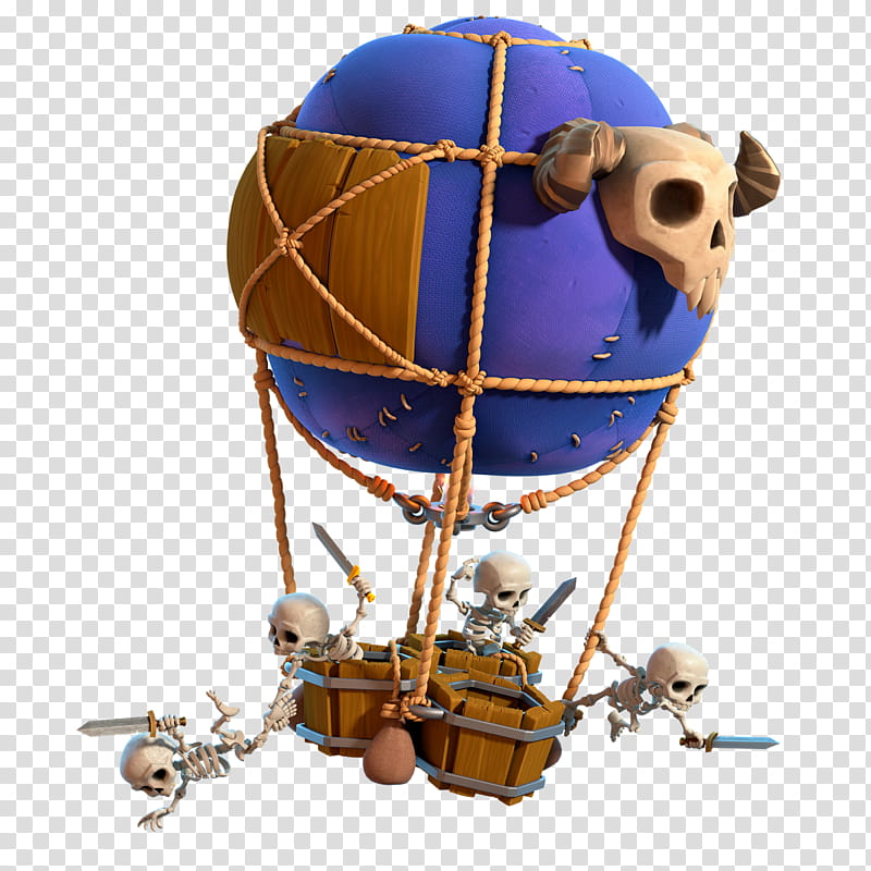 Hot Air Balloon, Clash Of Clans, Clash Royale, Brawl Stars, Supercell, Army Attack, Game, Drop Shipping transparent background PNG clipart