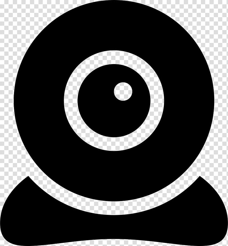 Camera Icon, Webcam, Symbol, Icon Design, Black, Black And White
, Circle transparent background PNG clipart
