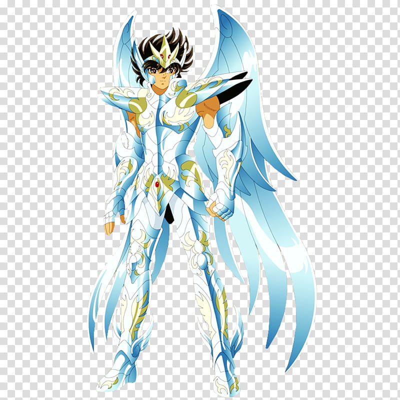 Pegasus Seiya God Cloth Render transparent background PNG clipart